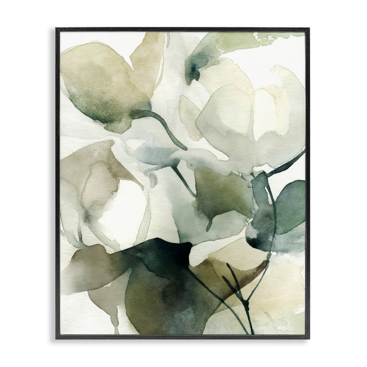 Stupell Industries Flowing Floral Branches Framed Giclee, design by Svetlana Aleynikova